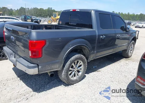 2018 Ford F-150 Lariat from USA, damaged, VIN 1FTFW1E15JFD73162